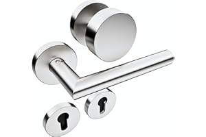 SEMPRO Garniture de rechange Bouton Bouton Poignée de Porte en Acier Inoxydable Poignée de porte Poignée de porte PZ 015