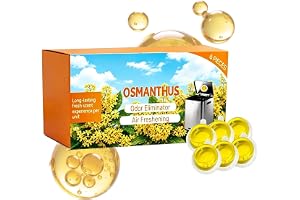 Sophink förfriskare – 6-pack citrusdoft gelluktborttagare | avfallsbehållare deodoriseringsskiva, kontinuerlig doftneutralisa