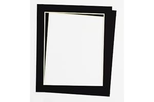 PPF (ART) LTD Two Pack of Black Picture/Photo Mounts Size 9x11" fits 8x10"