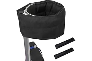 NICENEEDED 1 Pair Drywall Stilts Straps, Extra Comfort Padded Wide Stilt Straps, Nylon Adjustable Leg Fixation Strap Leg Bands for Drywall Painting Insulation, Work with Various Brands of Stilts