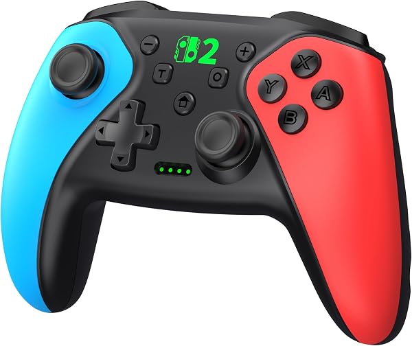 BEBONCOOL HOTS Switch 2 Controller, Compatible with Switch 2/Switch/Lite/OLED/Android/iOS/PC,Wireless Pro Controller with 6-Axis Precise Motion Control, Programmable, Vibration, Adjustable Turbo - 1