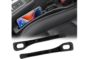 CHENGCKJ 2 Pièces Remplissage de Siège de Voiture, Bande Anti-fuite Latérale du Siège, Car Seat Gap Filler Organizer pour Plupart des Modèles de Voitures