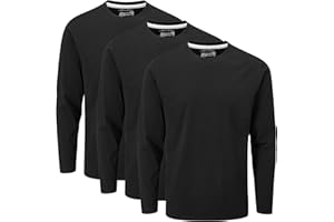 Charles Wilson Paquete de 3 T-Shirts à Manches Longues et Col Rond