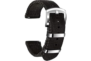 ULLCHRO Nylon Cinturini Orologi Alta qualità Orologi Bracciale Militari Esercito - 18mm, 20mm, 22mm, 24mm Cinturino Orologio Fibbia Dell'acciaio Inossidabile