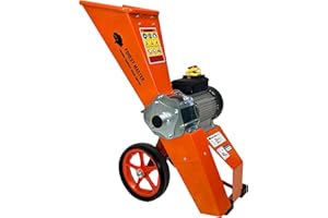 Forest Master FM4DD-MUL Elektrischer 4-PS-Kompaktholzhäcksler / Häcksler / Mulcher für den Garten