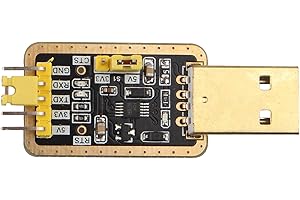 HALJIA Ch340g RS232 vers USB TTL Auto convertisseur adaptateur module STC Brosse