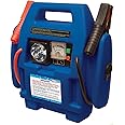 UKB4C Portable Power Pack - Emergency Jump Starter with 260 psi Air Compressor, 12V Battery, Booster Cables, LED Work Lights