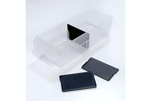 The Good Idea | Drawer Dividers Compatible with Akro Mils Drawer Storage Cabinet | Black Plastic Dividers Bins Organizer Replaces | Craft Garage Hardware Makeup (24 Pack for Small Drawer)