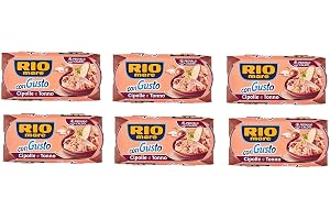 6x Rio Mare färdiga rätter tonfisk och lök 2x 160g instant mat