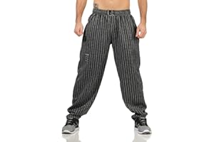 ZARMEXX Men’s Sports Trousers, Jogging Bottoms, Long Fitness Trousers for Bodybuilding, Weight Training, Gym