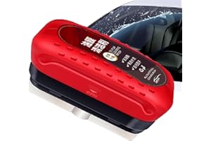 PTOSYAPE Automotive Oil Cleaning Brush, Glass Cleaning Board Glass Oil Films Remover For Car, Car Window Glass Cleaner Removes Dirt Powerful, Highly Efficient Cleaning Suitable For All Models