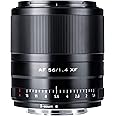 VILTROX 56mm F1.4 STM XF Lens Auto Focus APS-C Frame Standard Prime Lens Large Aperture For Fujifilm Fuji X-Mount Mirrorless Camera X-M1 X-H1 X-PRO1/2/3 X-T2 X-T3 X-T4 X-T20 X-T30 X-T200 X-S10