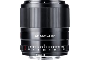 VILTROX 56mm F1.4 STM XF Lens Auto Focus APS-C Frame Standard Prime Lens Large Aperture For Fujifilm Fuji X-Mount Mirrorless Camera X-M1 X-H1 X-PRO1/2/3 X-T2 X-T3 X-T4 X-T20 X-T30 X-T200 X-S10
