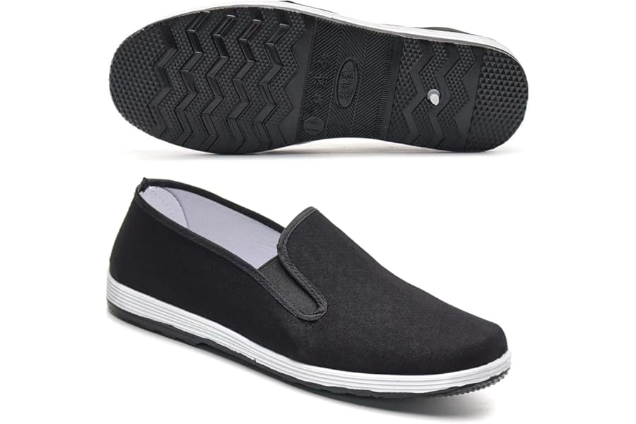 Martial Arts Cloth Shoes Chinese Traditional Tai Chi Kung Fu Footwear Men's Women's Canvas Shoes