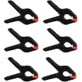 Cheaplights 6 x 4.5 Schwarz 6pièce (S) Kabelboxen und Kabelbinder – ranges-câbles und Satellitenempfängers (schwarz, orange)
