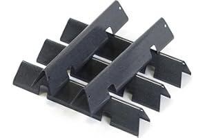 GIRXZYBX 7636 Upgrade Porzellanemaille flavorizer Bars für Spirit E-310/320/330 (2013-Current), Spirit II E-310 S-310 Serie (mit vorderen Brennerknöpfen), 38,9CM Brennerabdeckung für Weber Spirit 2 Grillteile