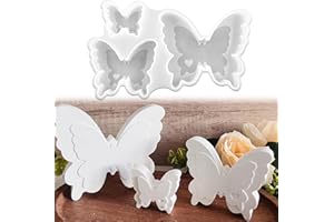 DONGCILL Silikonform Schmetterling Ostern, Silikonformen Gießformen Ostern, 3D silikonformen Gießformen Frühling Schmetterling Gipsform, Gipsformen zum Gießen Frühling