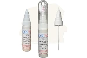 madAUTO Asiento Candy Blanco LB9A Pintura Pincel de Retoque Seat Ibiza Leon Cupra R Ateca - Blanco, Just Paint