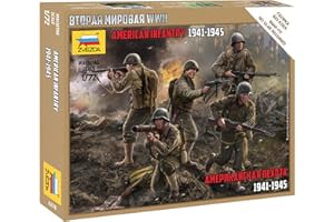 Zvezda 1/72 Fanteria degli Stati Uniti, media
