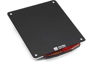 ‎DELTA PARTS HIGH QUALITY CUSTOM PARTS Delta Parts - Clubstyle Kennzeichenplatte inkl. Reflektor Rückstrahler für Motorrad – Kennzeichenhalter mit Katzenauge hinten - Reflektor inkl. Halteblech aus Aluminium selbstklebend