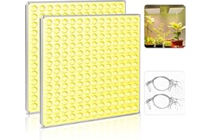 Roleadro Lamparas Led Cultivo 75W Grow Light para Plantas. Luz de Crecimiento para Plantas de Interior, Luces de Cultivo LED Hidropónica Flores y Planta de Semillero Cultivo…