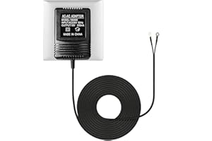 Umelee Power Transformer, AC230V to 18V 500mA Power Supply Transformer with 10m/32.8ft Long Cable, Compatible with Ring Video Door-bell & Ther-mostats (10m)