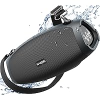 W-KING Cassa Bluetooth Potente Portatile Grande, 70W(120 Picco) Altoparlante Impermeabile per Esterni Wireless Speaker, Tripl