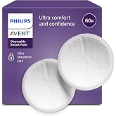 Philips Avent Disposable Absorbent Discs - Triple Absorbent Core, Leakproof, Soft Honeycomb Texture, Ultra Thin &amp; Discreet, I