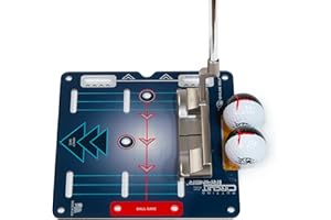 EYELINE GOLF Circuit Trainer System - Perfect Putting Practice Station - Includes Carry Bag, Putting Posts for Indoor Use, Unique Putting Drills with Video Instruction, Made in USA