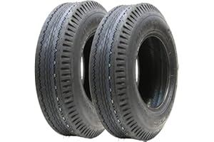 Parnells 5.00-10 Remorque Pneus , 4plis, Haute Vitesse, Légal 437kgs 500x10 79N - Ensemble de 2