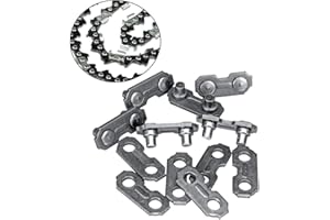 EsportsMJJ 6Pcs 3/8.063 Chaîne De Tronçonneuse Maillons De Jonction Pièces De Rechange De Chaîne De Scie