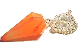 CHABOTTAKRA Pendolo Gemma/Pietra Preziosa Ametista Cristallo di Rocca ed Altre sorte