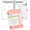 Agenda De Poche 2026 Journalier A6 - 1 Page Par Jour - Couverture Rigide Vert Pacifique - Jan à Déc 2026