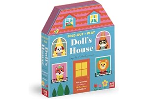 Fold-Out + Play: Doll's House: Build your own 3D house with interactive play pieces and stickers