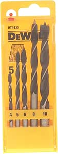 DeWalt DT4535QZ Brad Point Drill Bits Set (5 Pieces)