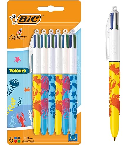 MOQIN Ballpoint Pens, 12 Pack, Black Ink, Fine Point Pen, Ballpoint