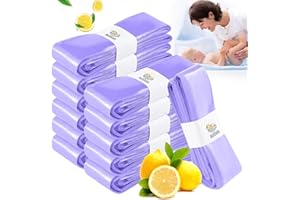 BUNDVIEL 12 Stück Windeleimer Nachfüllkassetten, Wickeleimer Nachfüllfolie, Geruchsdichte Eingedickte, Nachfüllkassetten Windeleimer Kompatibel mit Tommee Tippee, Angelcare, LitterLocker, Spross