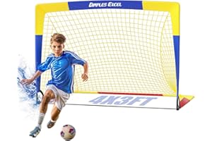 ‎DIMPLES EXCEL Dimples Excel Fußballtor Netz für Garten und Außenbereich Fußballtraining für Fußballliebhaber