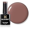Bluesky Gel Nail Polish, Satin Nightie 80563, Beige, Light, Salmon,Tan Long Lasting, Chip Resistant, 10 ml (Requires Drying Under UV LED Lamp)