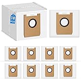 10 Stück Staubbeutel für Eufy Saugroboter 3-in-1 E20, Große Kapazität Vliesstoffe Staubsaugerbeutel Ersatzteil