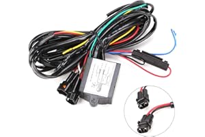 BALLSHOP Daytime Running Light Controller 12V LED DRL Dimmer Relay On/Off Controller Auto Relay Controller Switch Harness