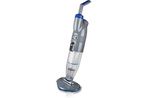 Gre VCB50P - Aspirateur électrique Action Vac, Multi-Vitesse, pour piscines et spas, Gris/Bleu