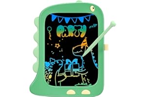 TEKFUN Tablette d'écriture LCD 8,5 Pouces Ardoise Magique,Enfant 3 4 5 6 7 Ans Garçon Fille,Jeux de puzzle pour enfants, Cadeaux pour enfants, Cadeaux de vacances（Vert）