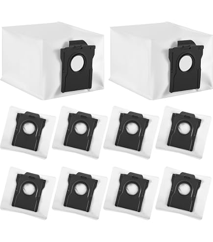 Lot De 5 Sacs à Poussière Pour Aspirateur Robot Proscenic M8 Pro, M7 Max, M7 Pro - Neufs - Marque Vhbw