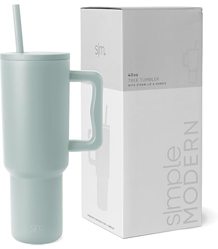 Paille Bubble Tea Lot 6 Pailles Réutilisables Acier Inoxydable - Compatibles Gobelets Stanley 1200ml - Brosse Nettoyage Incluse Pailles Stanley