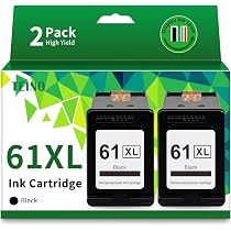 3-Pack 61XL Remanufactured Ink Cartridges For HP ENVY 4500, OfficeJet 4630, DeskJet 1510 – Black & Color