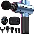 Massagepistole Massage Gun, RENPHO Massagepistole Massagegerät mit USB C Ladeanschluss zur Muskel Massage Entspannen, Blau