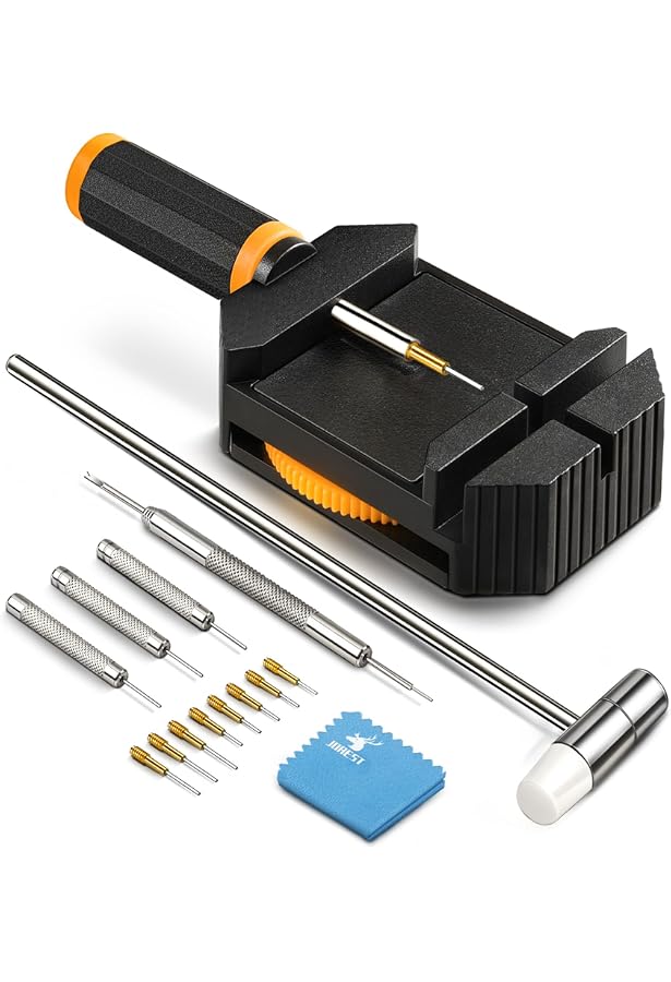 Kit De 360 Goupilles Et Barrettes à Ressort Pour Bracelet De Montre - 18 Tailles Avec Outil De Montage