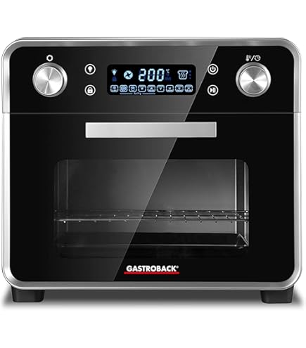 Arzum AR2074-B Friteuse à Air Chaud 6 L Fonction Minuteur, Protection Contre La Surchauffe