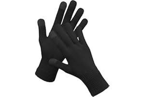 Migliore Wear Eczema Gloves - Moisturising Cotton Gloves for Adults, Touchscreen, Large, Dry Hands, Night, Work